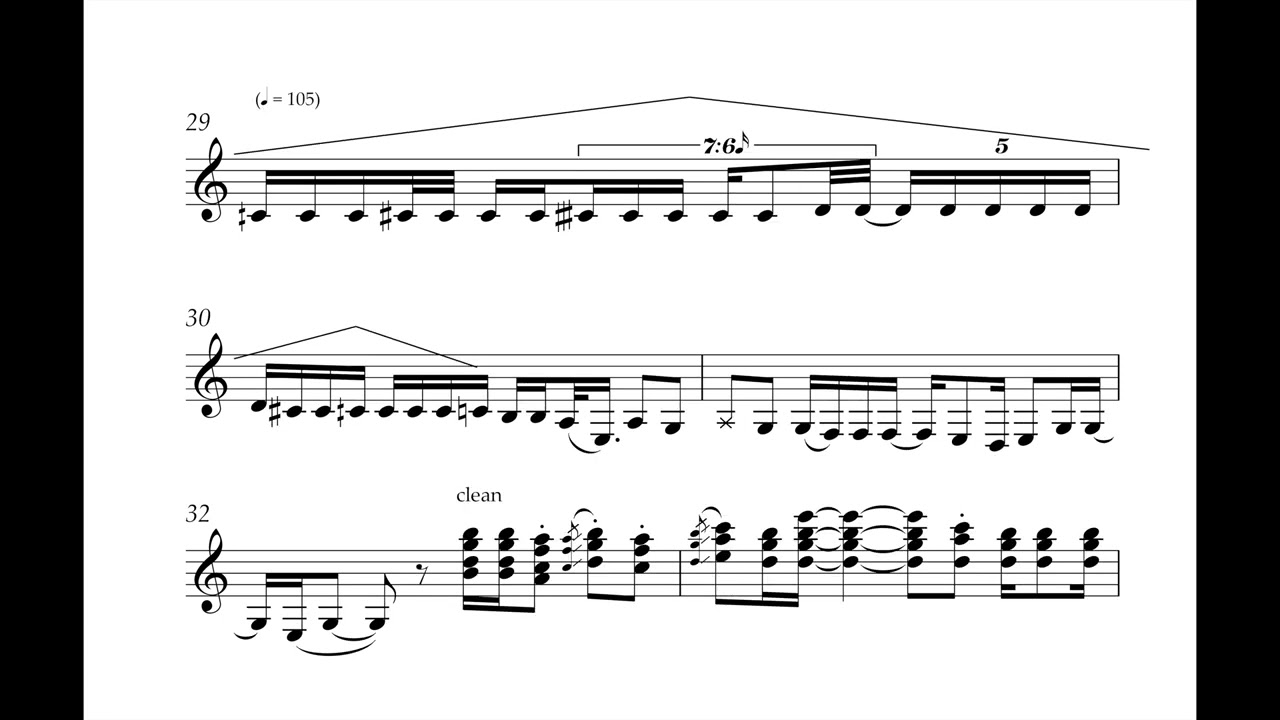 Frank Zappa - Any Kind of Pain [guitar solo transcription]