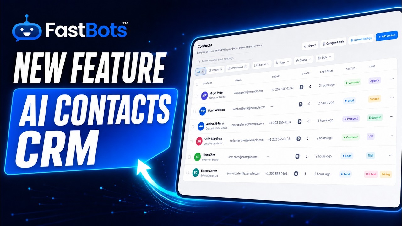 Your AI Chatbot Can Build the CRM Without a Lead Form