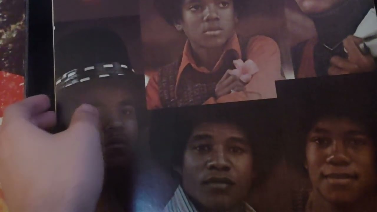 The Jackson 5 studio albums vinyl record collection.