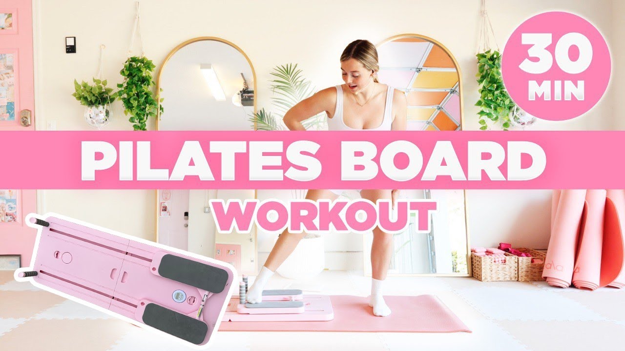 30 MIN PILATES BOARD WORKOUT | FULL BODY
