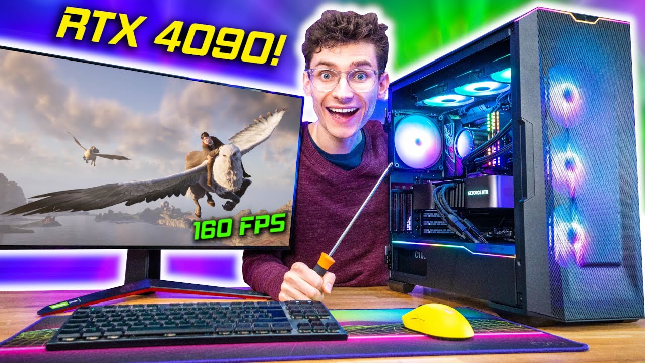 The FASTEST Gaming PC I've Ever Built! 🤩 Ryzen 7950X3D, RTX 4090 Gaming PC Build 2023!