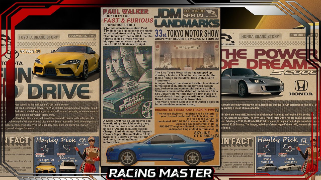 JDM จะแจกฟรี จะมาสุ่ม ทำกิจครบต้องลุ้นอีกที 555 RACING MASTER SEA