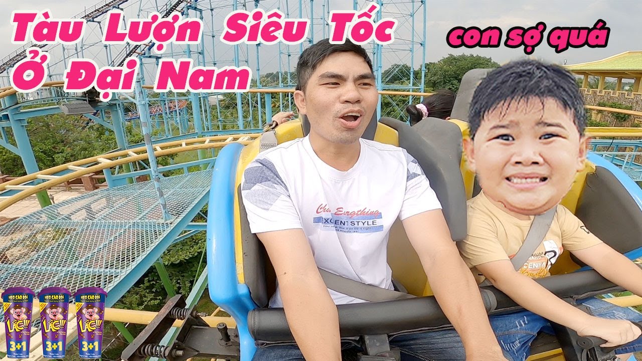 32H Du Lịch -Tập 4 - Chơi Tất Cả Trò Chơi Cảm Giác Mạnh Ở Đại Nam [ Trang And Vinh ]
