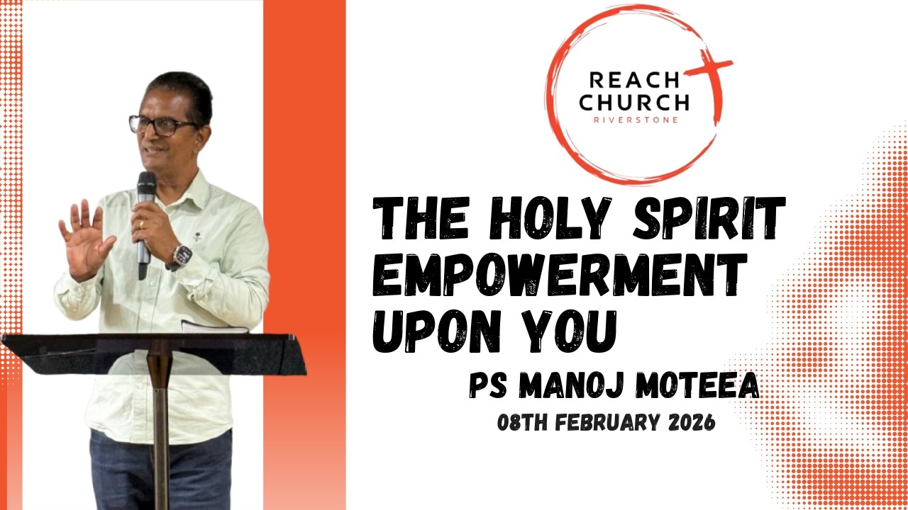 The Holy Spirit Empowerment Upon You - Ps Manoj Moteea