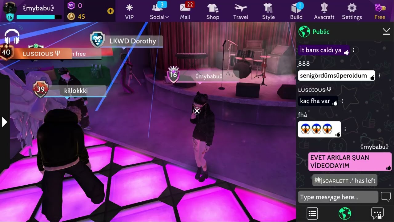 Avakin Lifede hayranlarımla  kavga ettim şaka gibi anlar yaşandı