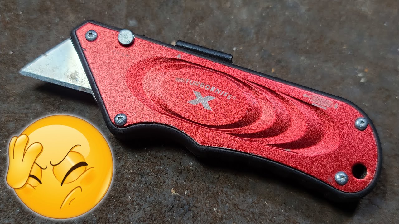 Olympia Tools TurboKnife Retractable Utility Knife Review