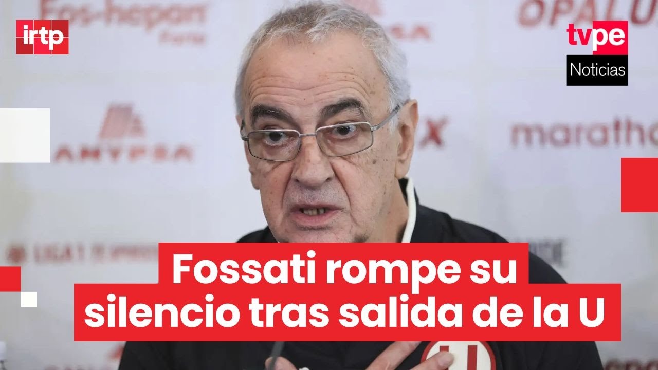 Jorge Fossati explica su adi&oacute;s a Universitario: &ldquo;No estabamos en la misma sinton&iacute;a&rdquo;