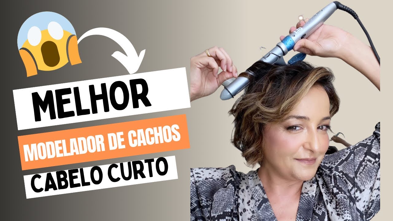 Descubra o Melhor Modelador Para Cachos em Cabelo Curto!