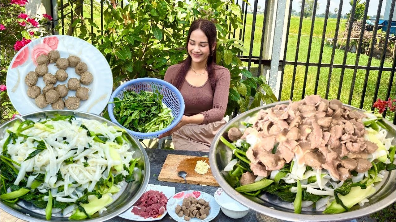 Cambodian Beef Salad for My Family| Plea Each Ko
