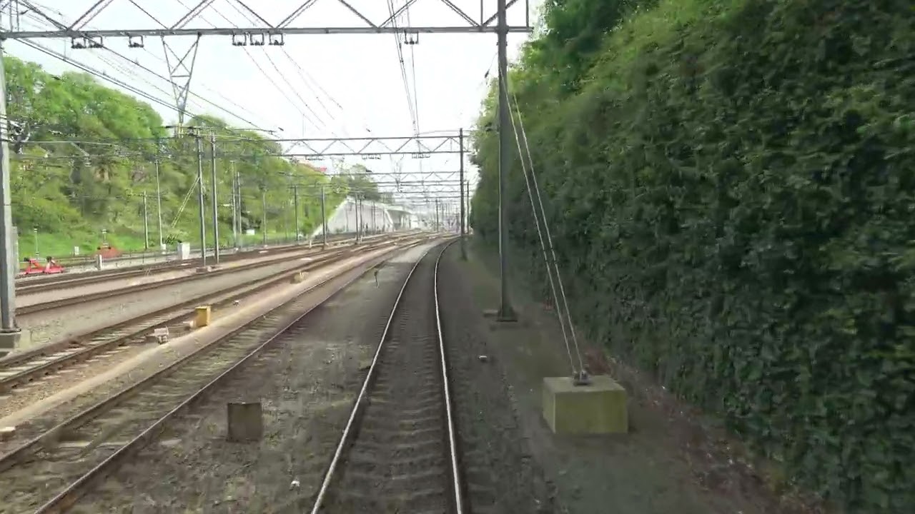 Train cab ride; Elst Betuweroute Aansluiting-Deventer GE (20240430)