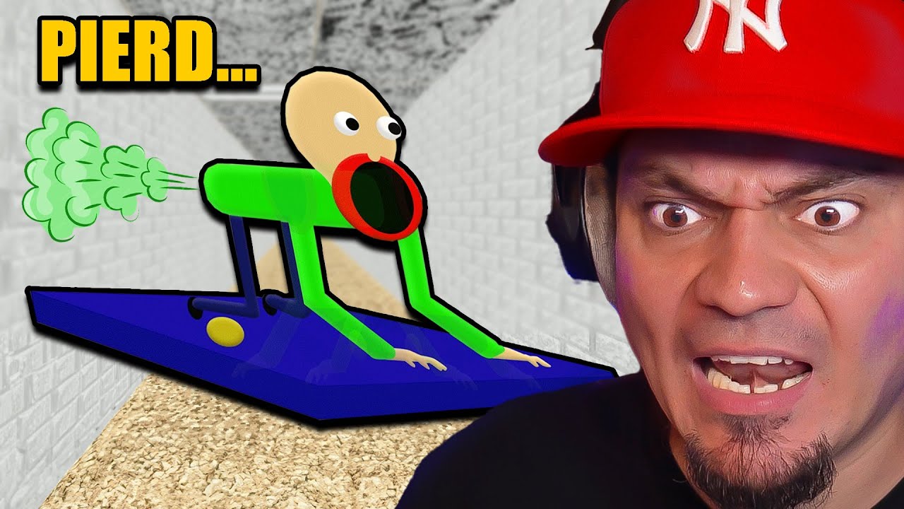 BALDI kocha.... DRZWI! *wyrwał je z futryny i zaczął na nich latać lol* 🤣 Baldi Na Modach
