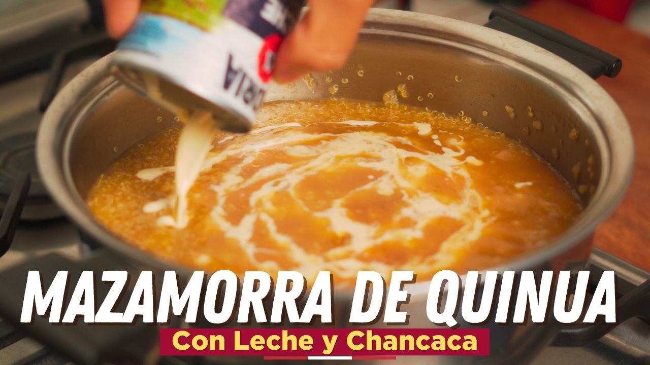 Mazamorra de Quinua con Leche y Chancaca (Postre Peruano) 🇵🇪