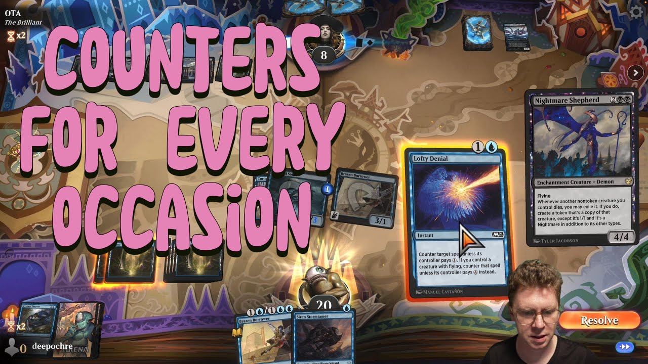 Mono Blue Curious Obsession - The Most Fun Historic Tempo Deck (MTG Arena)