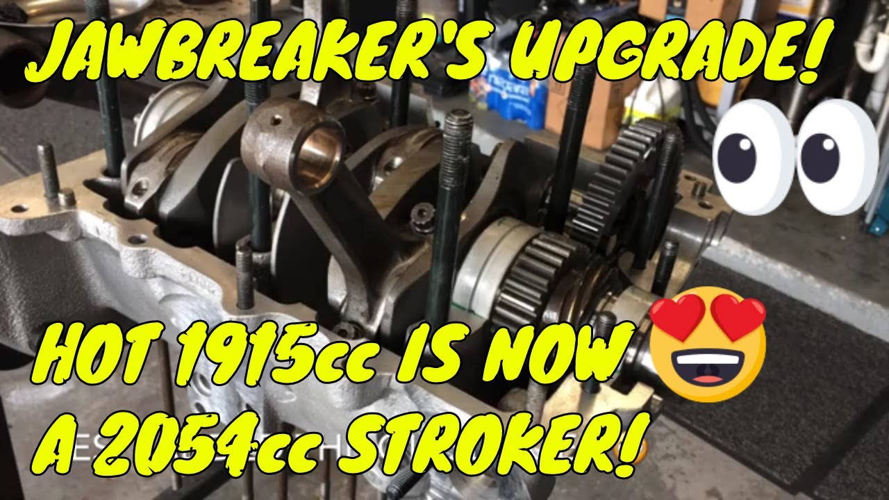 VW Bug - 74mm - 2054cc Stroker Engine - Case Assembly. Part 1