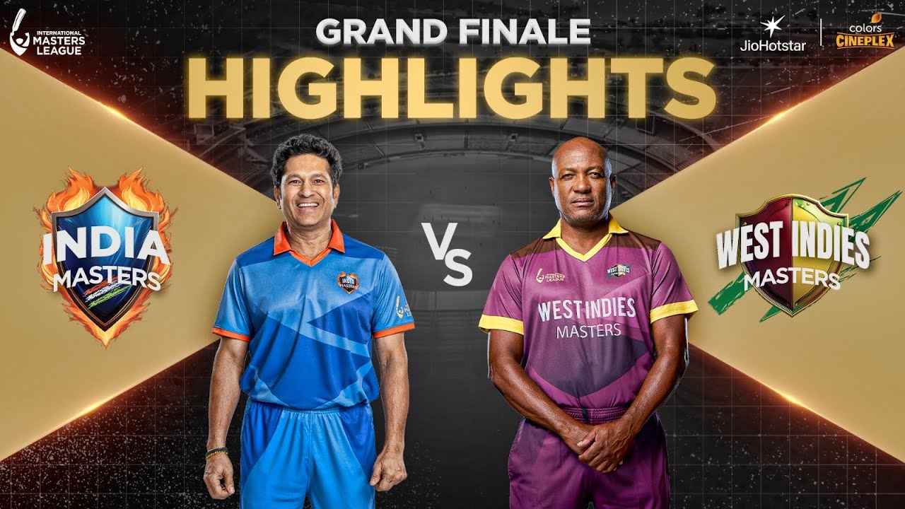 India VS West Indies | Full Highlights | International Masters League | Colors Cineplex