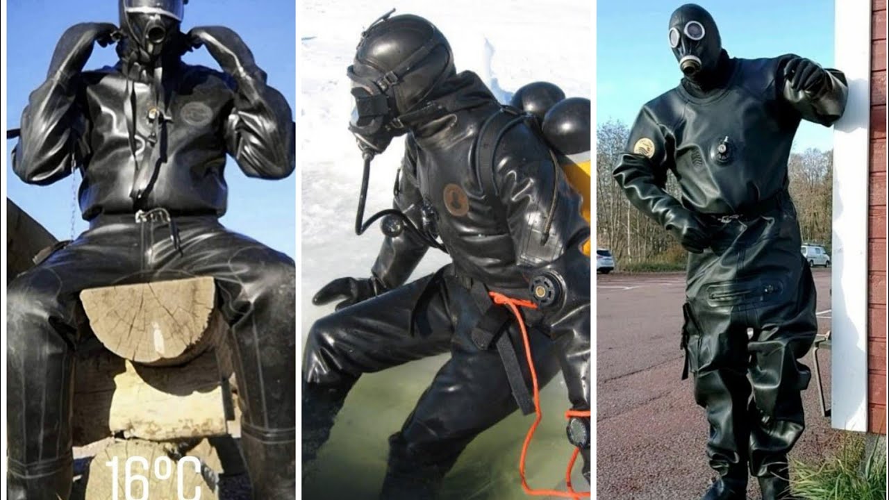 Most Technical and admirable latex scuba dresses and latex robber dress
