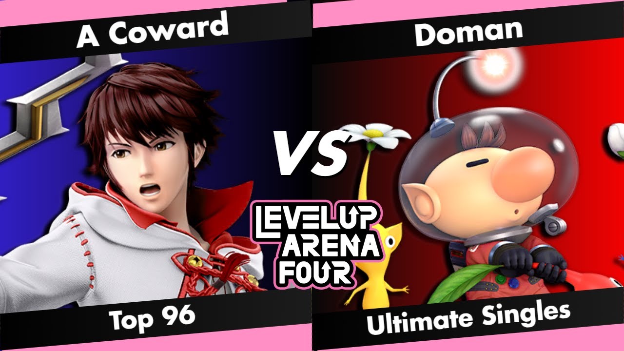 LEVELUP ARENA 4 Top 96- Doman (Diddy Kong) Vs. A Coward (Bayonetta)
