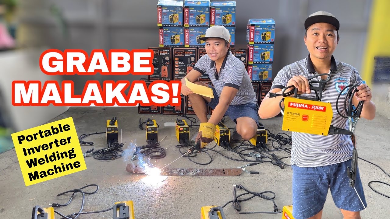 Aba'y grabe naman sa Liit yung Welding Machine! || Fujima Japan Inverter Welding Machine 300 Amps