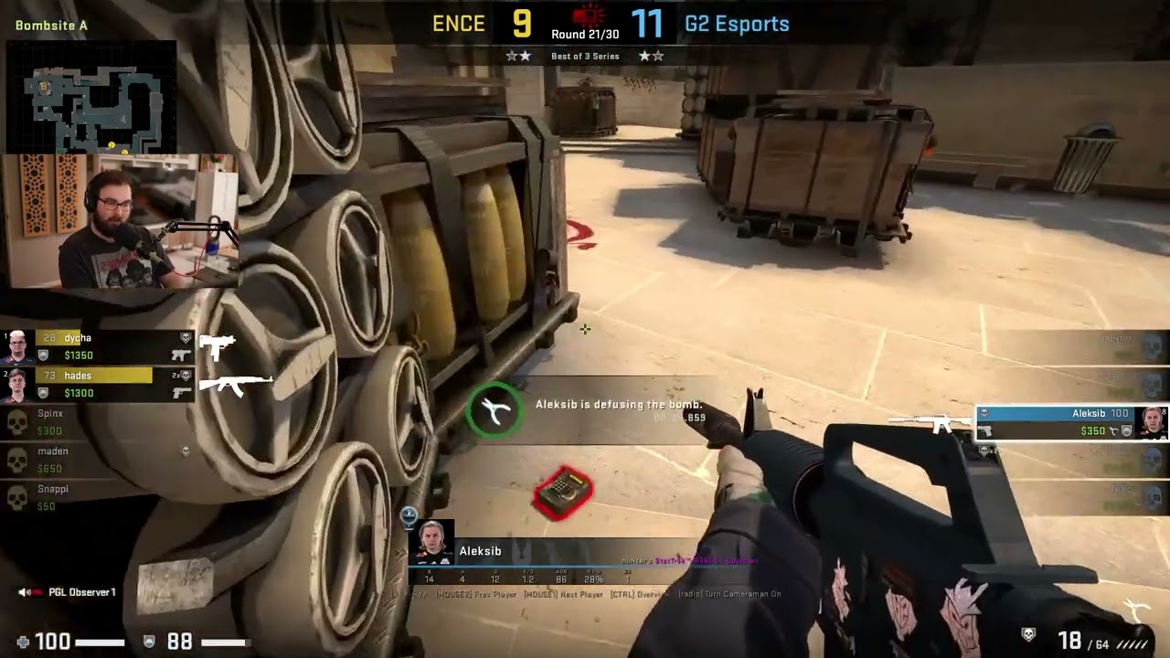 Breaking Down AleksiB's 1v2 vs Ence