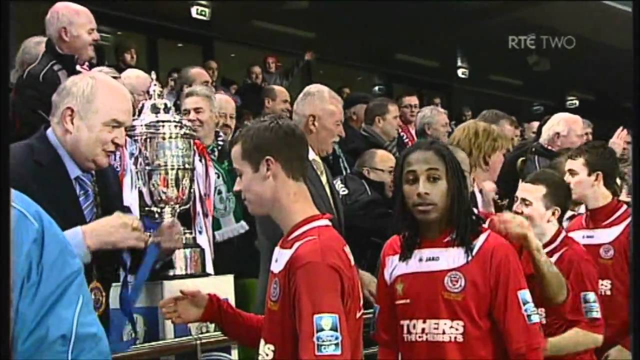 Sligo Rovers v Shamrock Rovers - FAI Cup Final 2010 Trophy Presentation