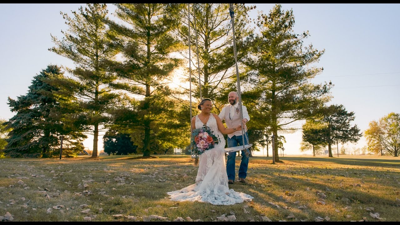 Wedding Film at The Barn at Double K Ranch Onarga IL | Fuji X-H2s & Sigma 17-40mm 1.8