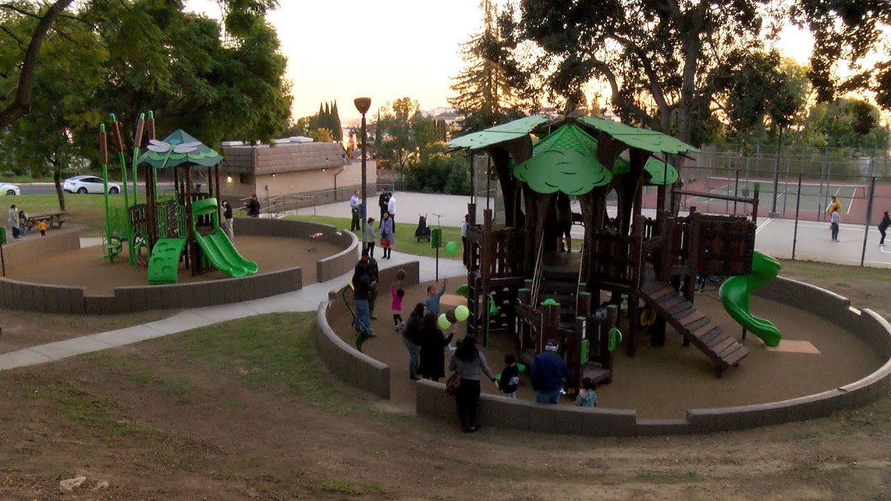 Sequoia Park Playground Ribbon Cutting