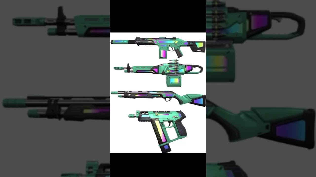 VALORANT- BATTLE PASS ACT 3 SKINS &ldquo;LIGHTWAVE&rdquo; COLLECTION LEAKED😍
