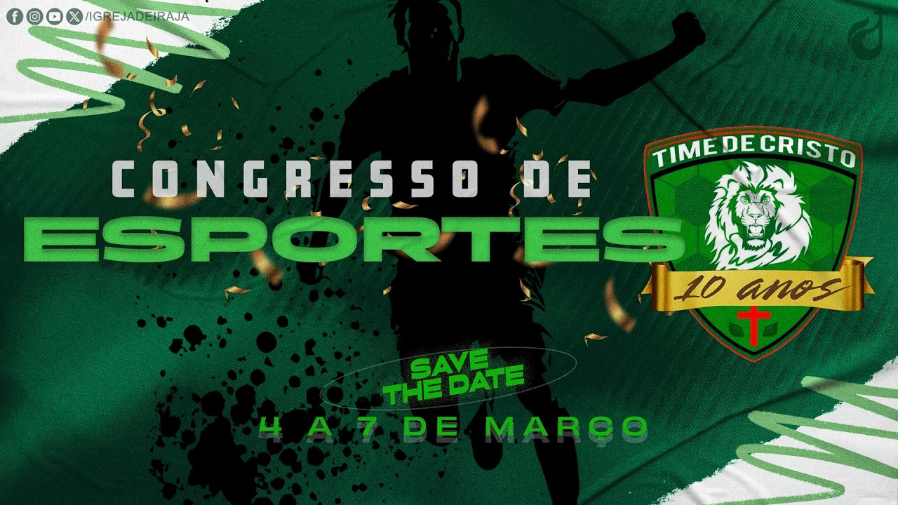 CONGRESSO DE ESPORTES - AO VIVO - 07/03/2026 - 19:30