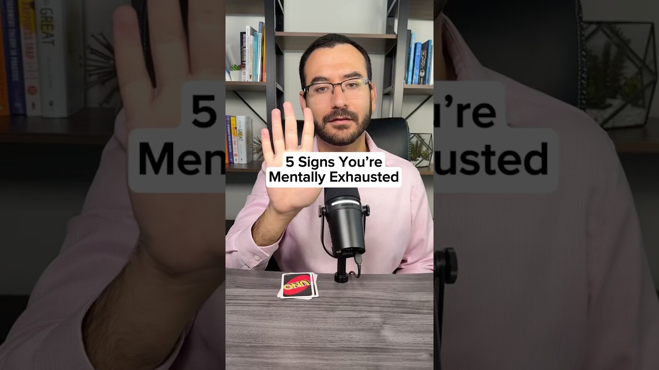 5 Signs You&rsquo;re Mentally Exhausted