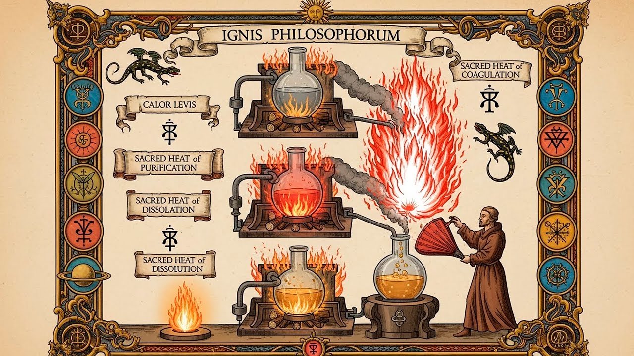 The Philosopher's Furnace — The 3 Sacred Heats of Alchemical Thought (Jung + Alchemy)