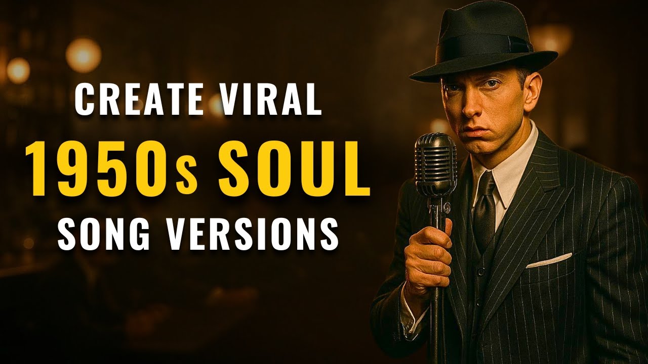 How to Make VIRAL 1950s Version of ANY Song (No Copyright)