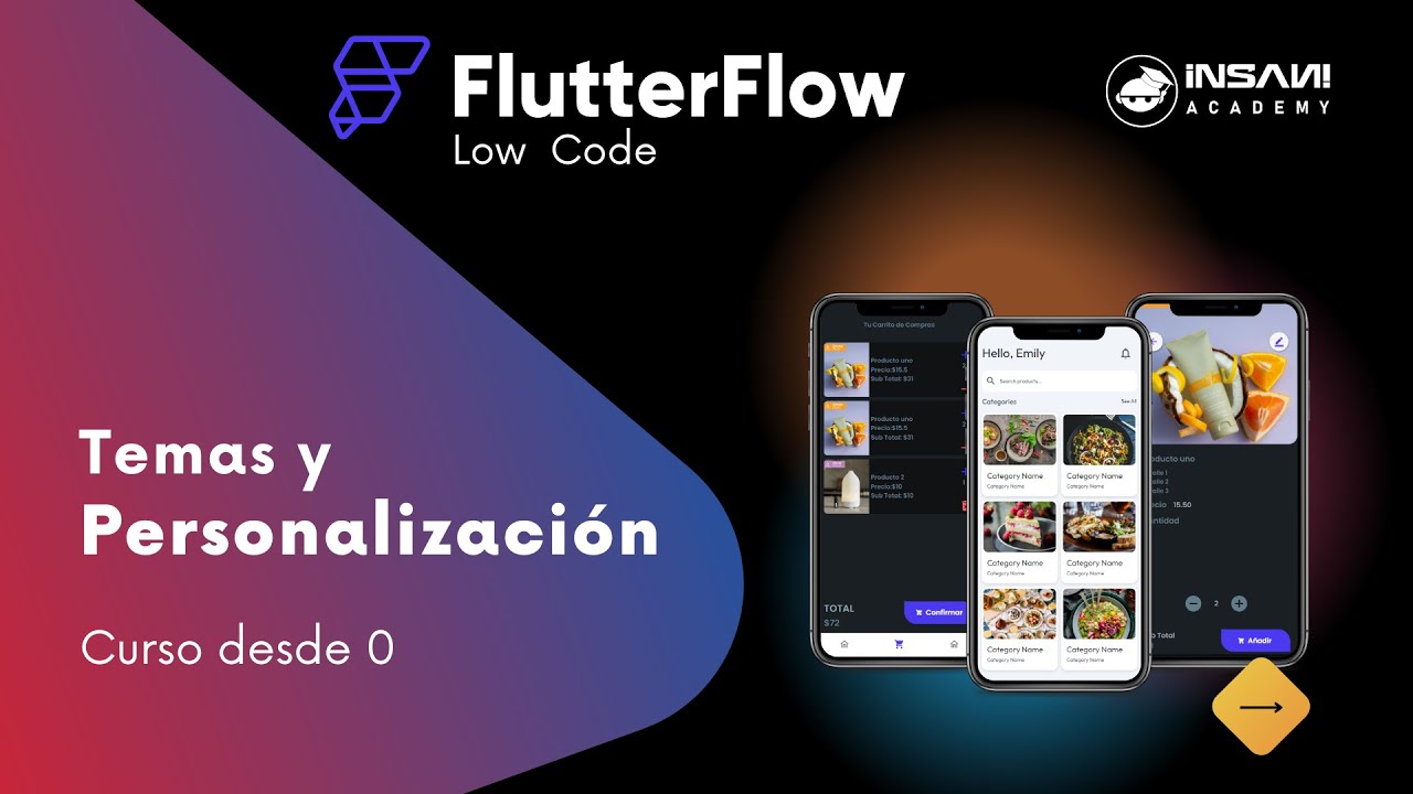 1.3 Temas y Personalización de Apps en Flutter Flow |  Curso de FlutterFlow