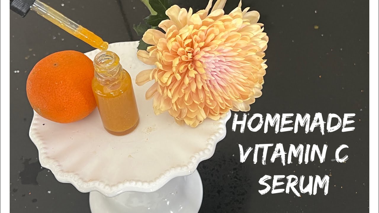 Orange peel serum | homemade vitamin C Serum for glowing skin |vitamin c powder