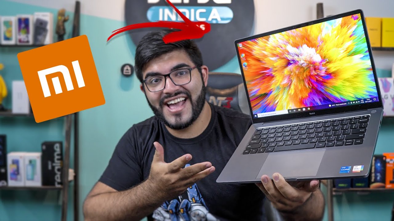 CHEGOU! Xiaomi RedmiBook! O Notebook MAIS BONITO e PORTÁTIL QUE JÁ VI! Tela 2k IPS INCRÍVEL!