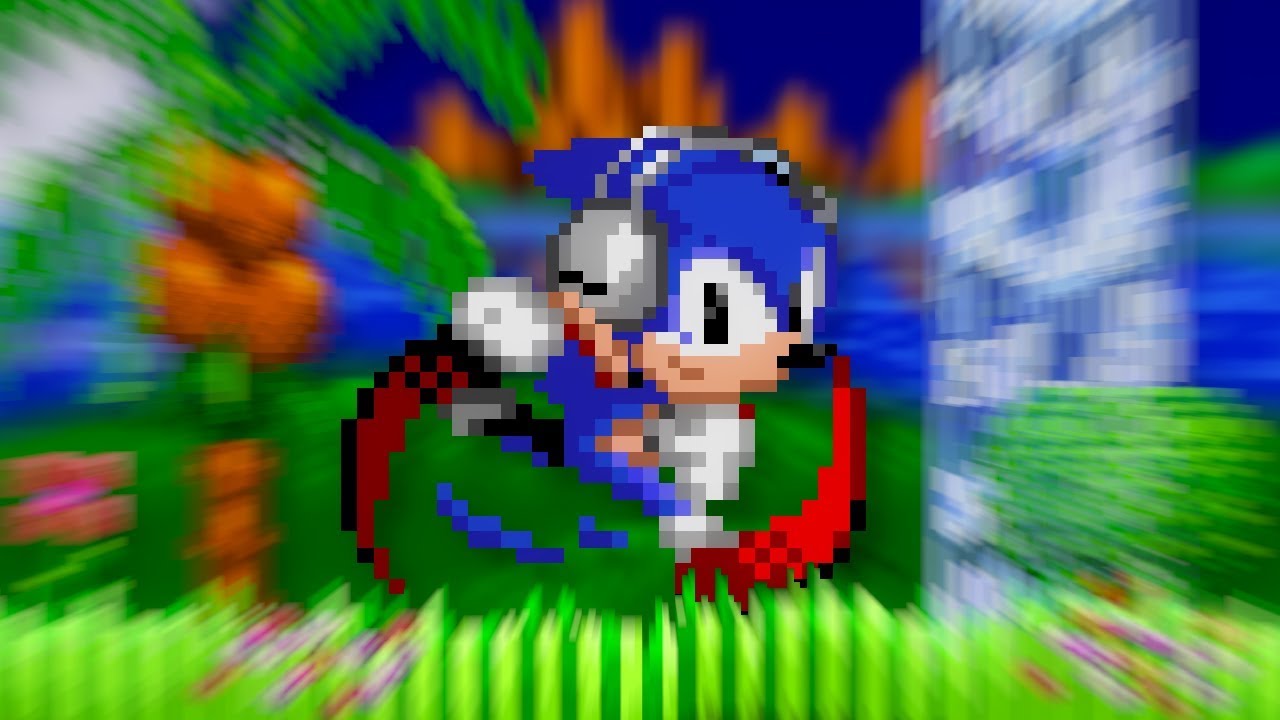 Sonic 2, except the music goes as fast as you do