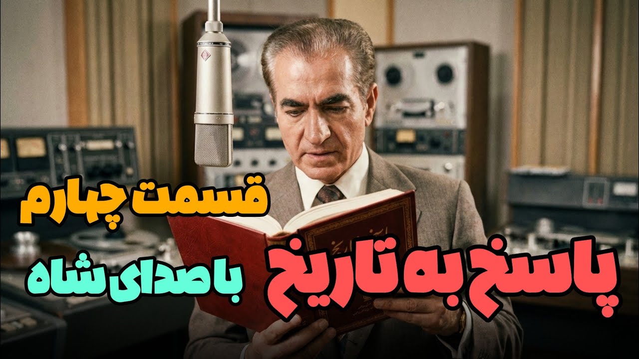 پاسخ به تاریخ بدون سانسور قسمت چهارم با صدای شاه