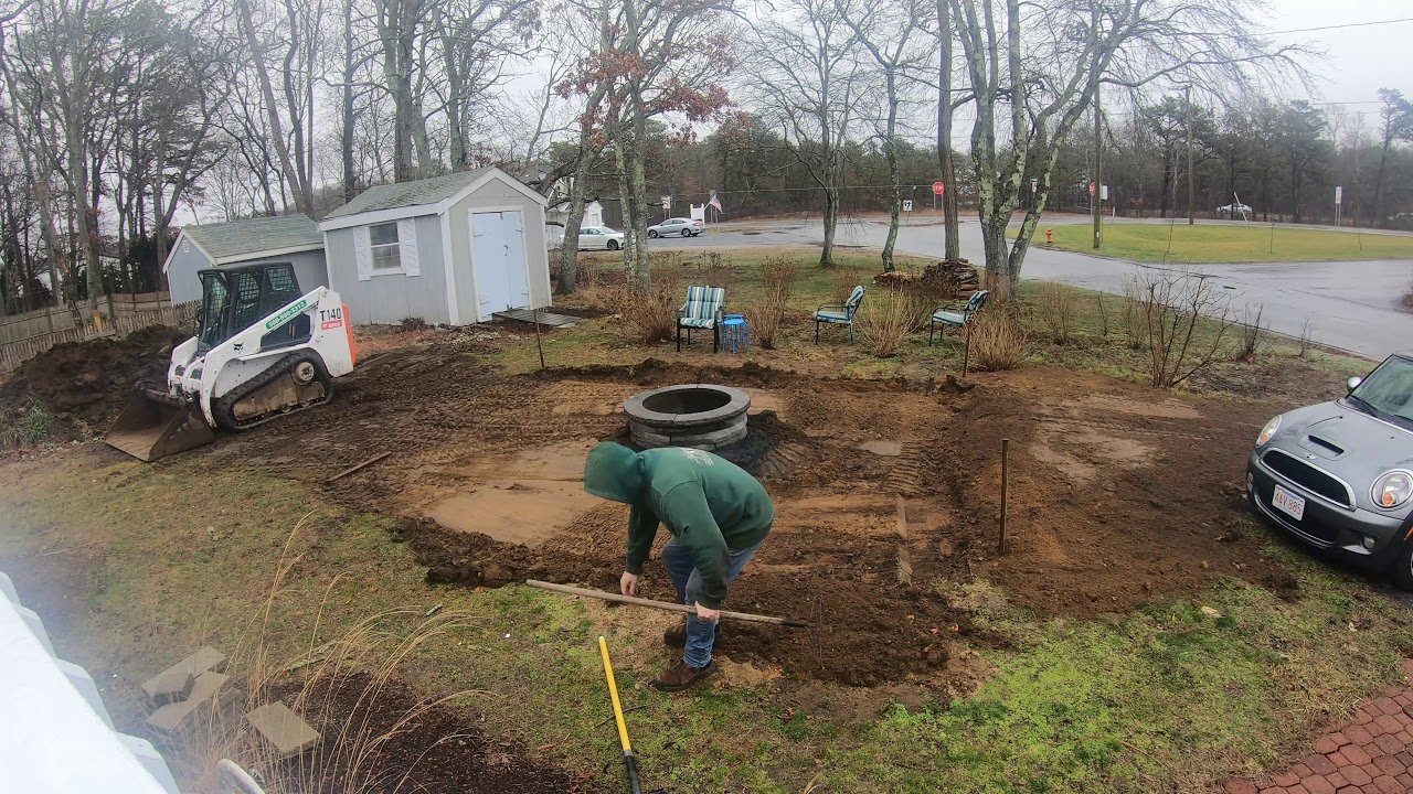 Bobcat T140 On The Job | Paver Patio Excavation
