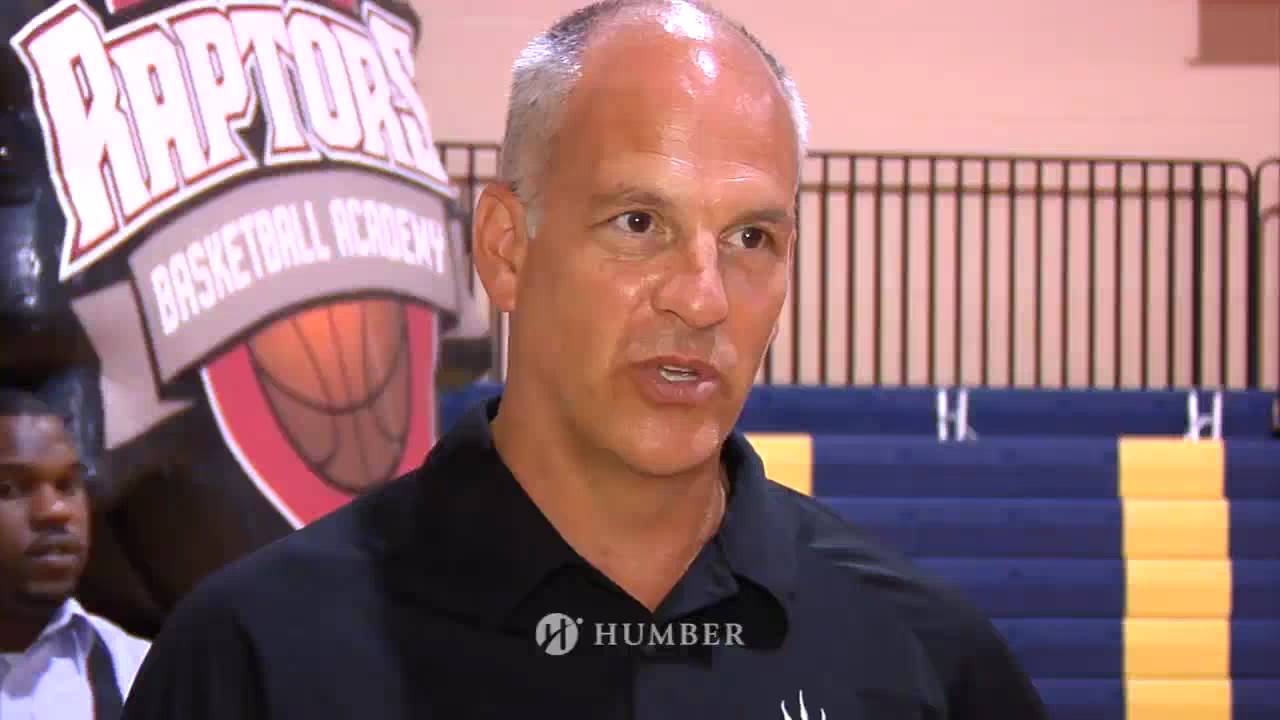 Jay Triano @ Raptors Basketball Academy held at Humber College