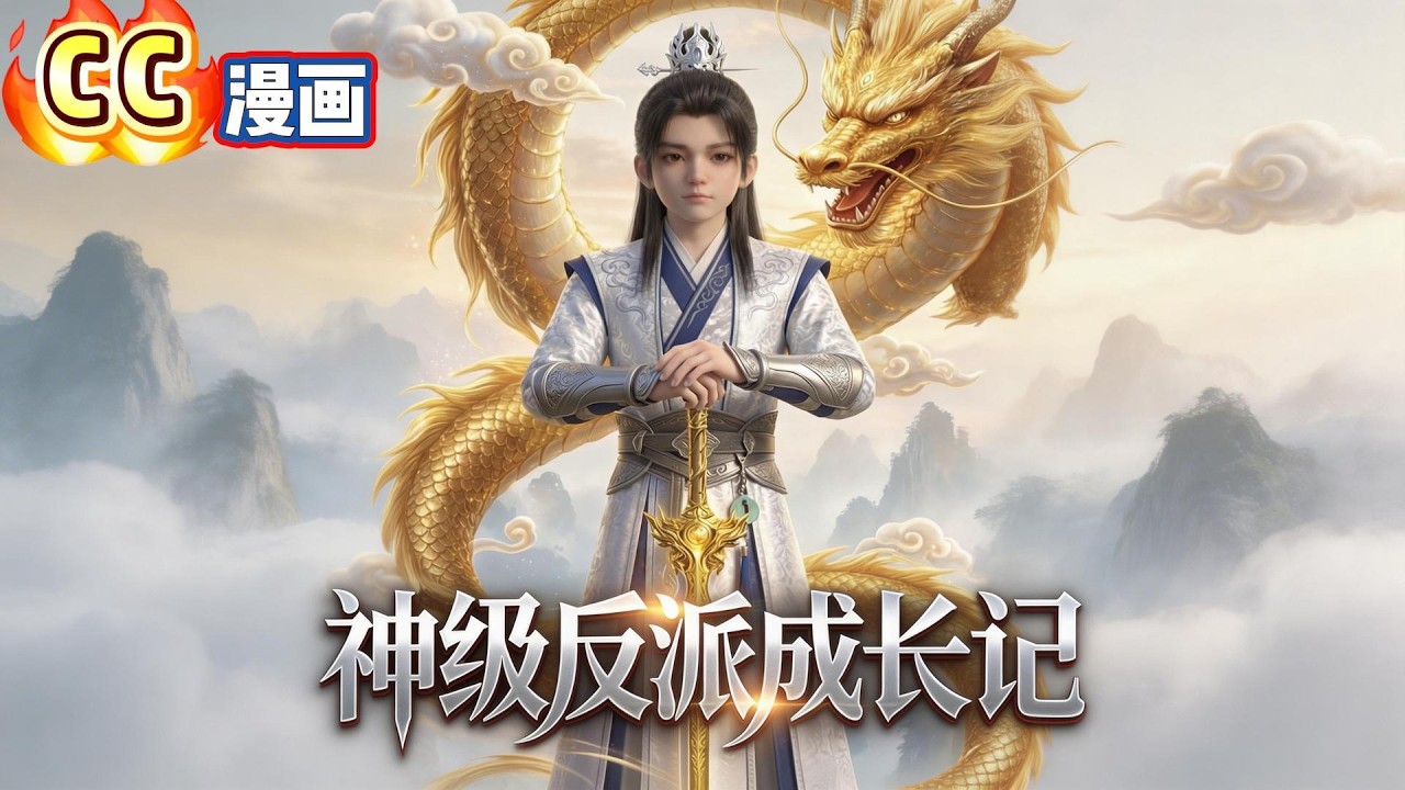 《神級反派成長記》穿越玄幻世界，君凌霄身負無瑕先天聖體道胎，攜反派系統降臨頂級家族君家。#漫劇