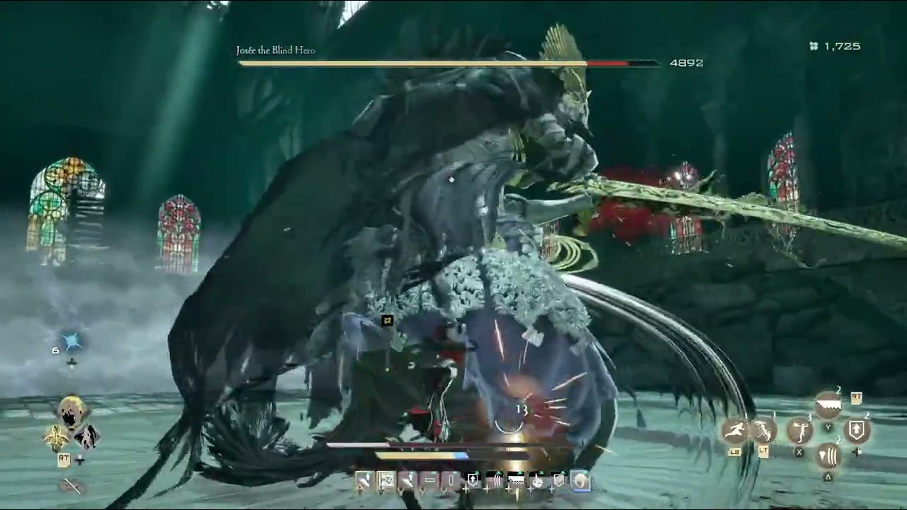 Code Vein 2: Josée the Blind Hero Boss