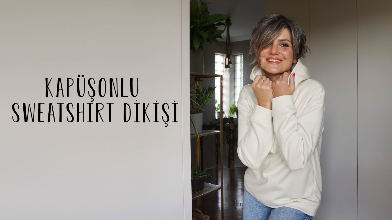 Kapüşonlu Sweatshirt Dikişi
