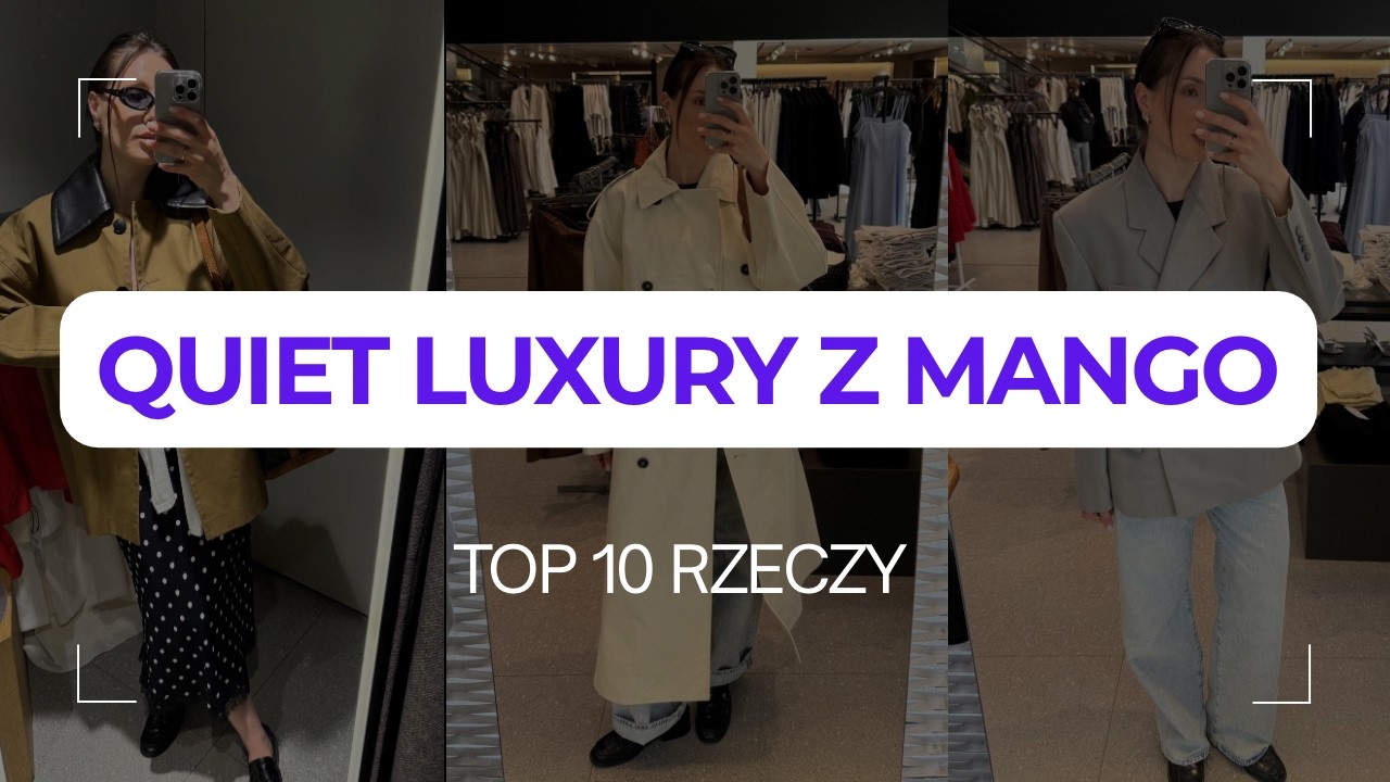10 rzeczy z MANGO, kt&oacute;re robią cały OUTFIT za Ciebie. MODA 2026