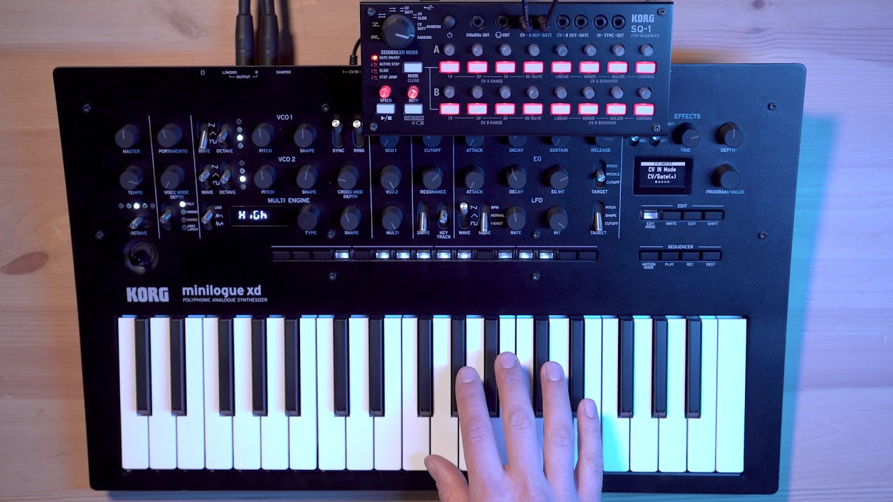 minilogue xd Учебник/инструкция 3: Модуляция и эффекты