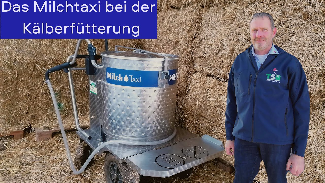 Kälberfütterung leicht gemacht mit dem Milchtaxi