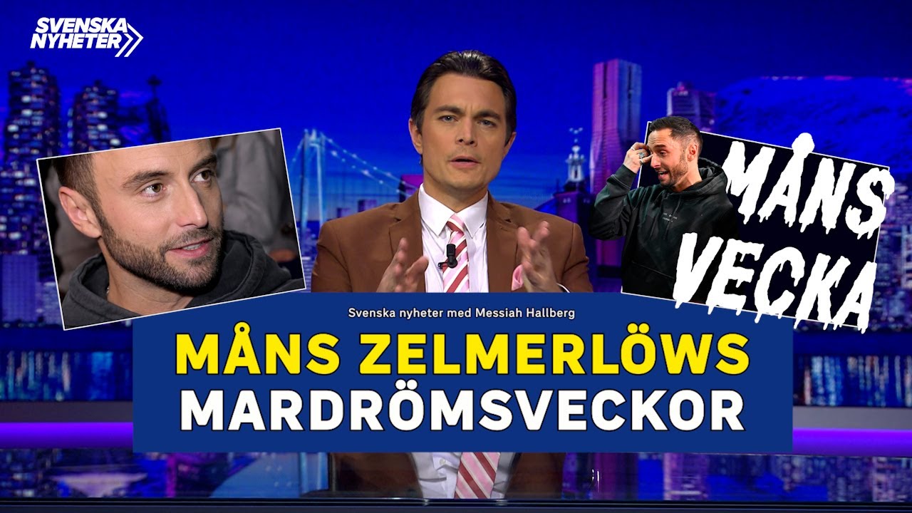 Svenska nyheter om Måns Zelmerlöws mardrömsveckor