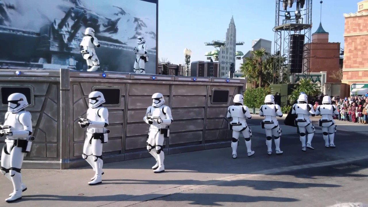 4K Star Wars First Order March Disneyland Paris