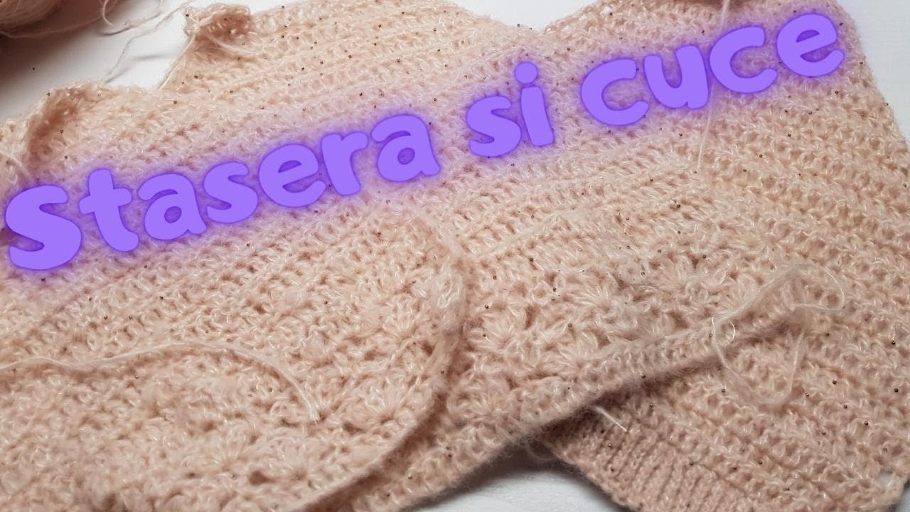 TUTORIAL sottogiacca o maglione all'uncinetto #5 - LIVE -
