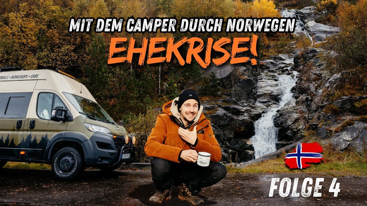 Zwischen krasser Natur, gefährlichen LKW´s & Ehekrisen im Camper! Norwegen Abenteuer: Folge 4