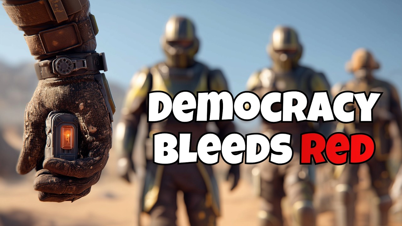 DEMOCRACY BLEEDS RED AND WE BLEED THE SAME  // Helldivers Punk