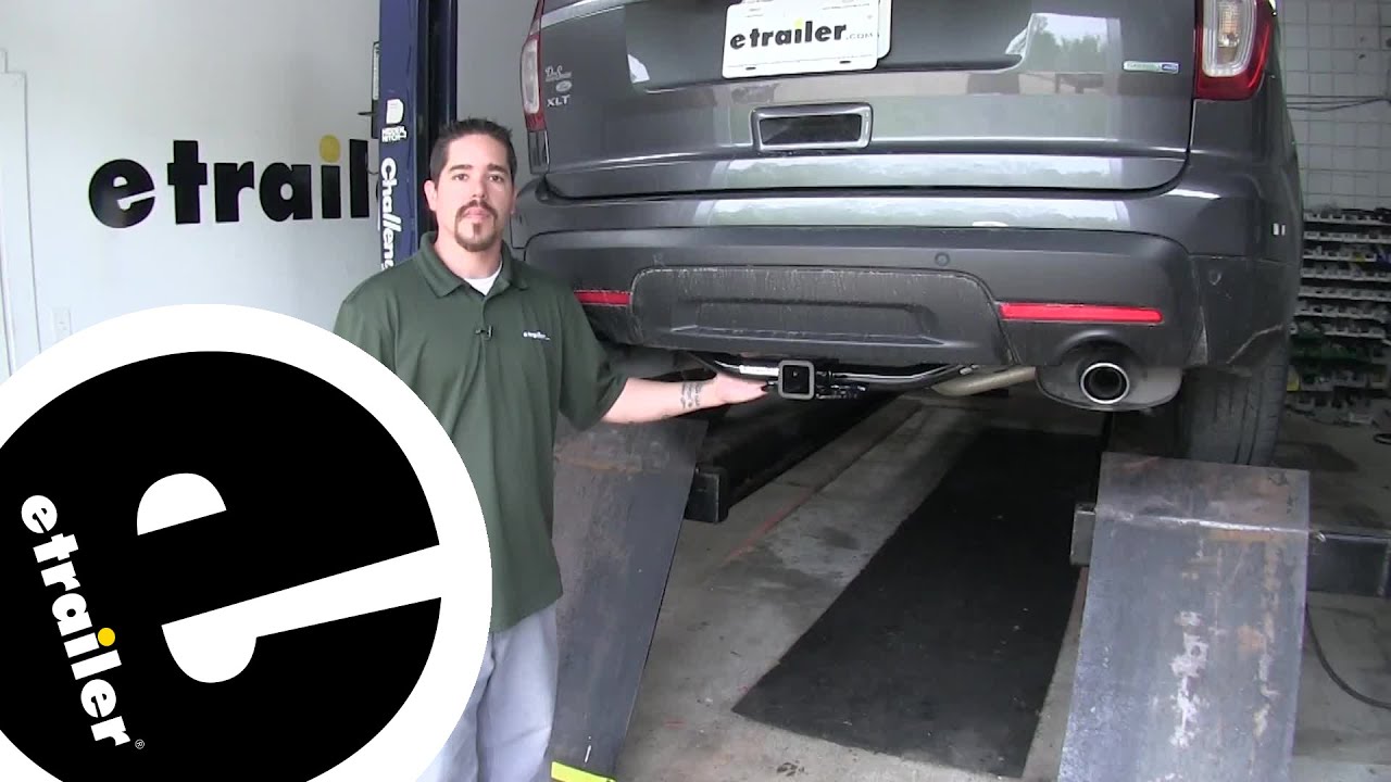 etrailer | DIY 2015 Ford Explorer Installation for the Curt Trailer Hitch Receiver